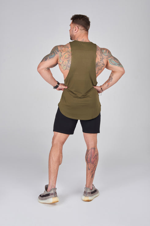 0517. Modal Core Cut-Off Tank / Olive
